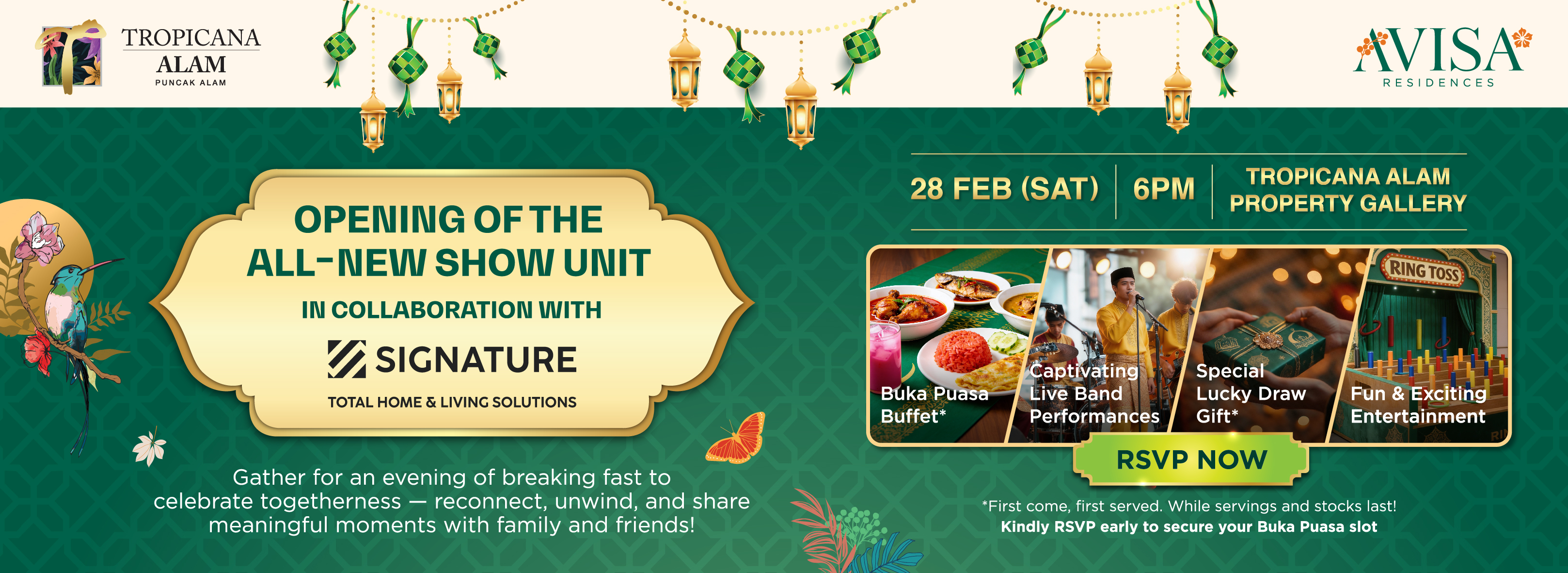 New Show Unit Opening (In Collaboration with Signature)